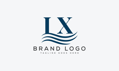 letter LH logo design vector template design for brand