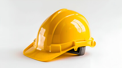 Fototapeta premium hard hat on white