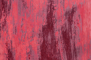 texture of rusty red metal