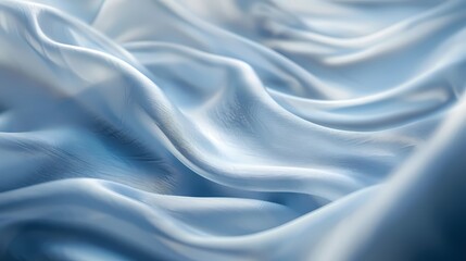 Digital technology silver and blue wave curve abstract poster web page PPT background