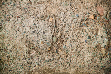 Texture  wall with colored pebbles