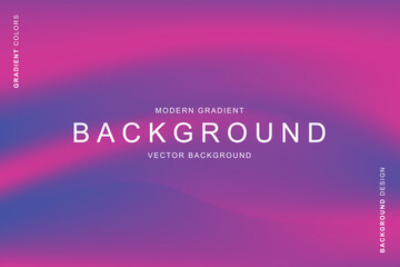 Colorful modern gradient background design