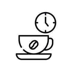 Coffee Break vector icon design