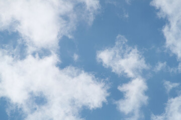 a photo of a cloudy sky. Sky background. natural clouds.