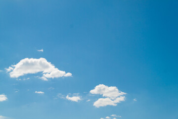 a photo of a cloudy sky. Sky background. natural clouds.