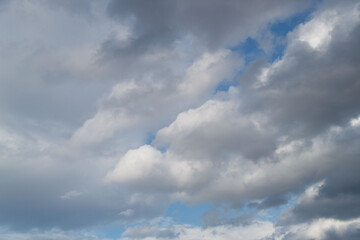Fototapeta na wymiar a photo of a cloudy sky. Sky background. natural clouds.