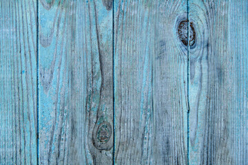 Blue wood texture - abstract blue background
