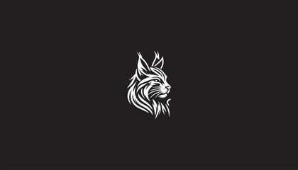 Bobcat, head, face, face, design logo 