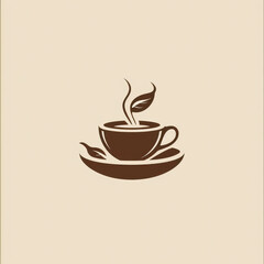 Embrace the modern concept of Begin coffee brand logo. AI generative.