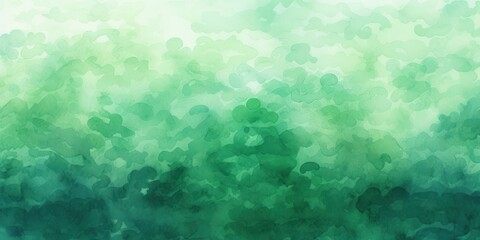 Fototapeta na wymiar Green watercolor abstract halftone background pattern 