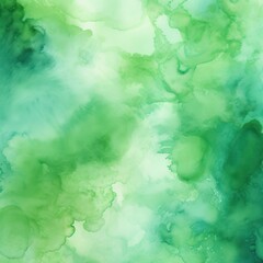 Fototapeta na wymiar Green watercolor abstract halftone background pattern 