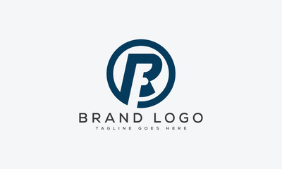 letter RF logo design vector template design for brand