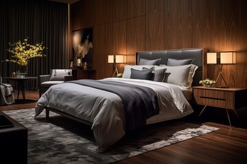 Luxe Boutique Elegance: Stylish Hotel Room Designs with Luxury Bedding