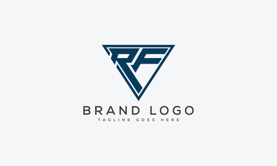 letter RF logo design vector template design for brand