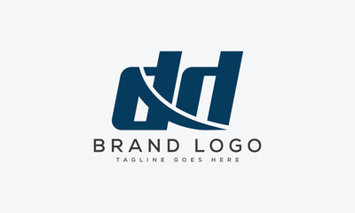letter DD logo design vector template design for brand
