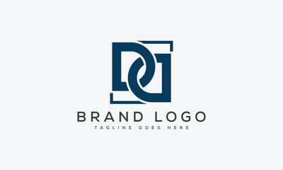 letter DD logo design vector template design for brand