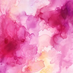 Magenta light watercolor abstract background