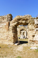 Ruins of the Roman Baths, in Varna