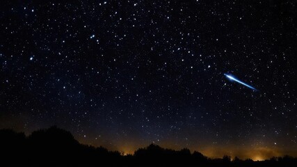 Fototapeta premium Night sky, stars and space.