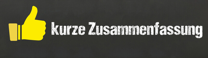 kurze Zusammenfassung	