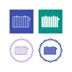 Heat Radiator Vector Icon