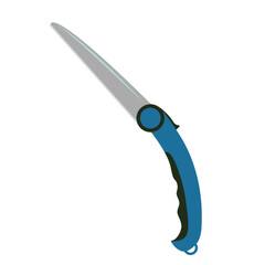 garden tools. Clip art, saw. tree cutting tool