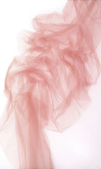 pink smoke on white background.
