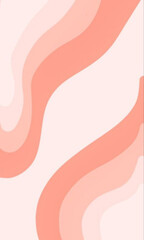 pink and white abstract background with wavy lines