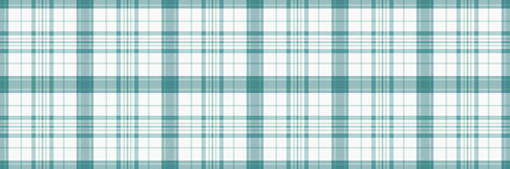 Ribbon textile seamless check, panel fabric plaid vector. Plank background tartan texture pattern in snow and cadet blue colors.