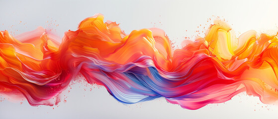 An abstract color splash background