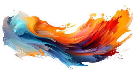 Color liquid ink splash abstract background rainbow art. Holi paint rainbow multi colored - obrazy, fototapety, plakaty