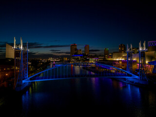 Blue Bridge on Manchester Ship Canal