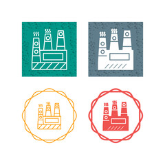 Factory Vector Icon