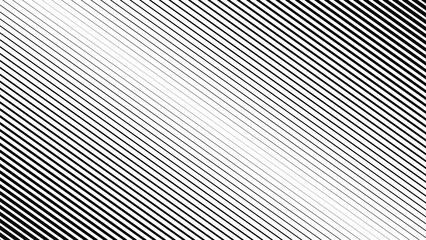 Black diagonal line striped Background. Vector parallel slanting, oblique lines texture for fabric style - obrazy, fototapety, plakaty