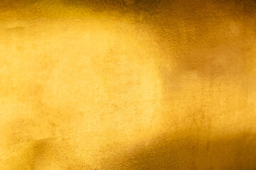 Gold abstract background or texture and gradients shadow horizontal shape - 773908233