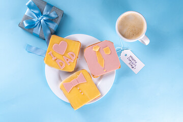 Father's day breakfast sandwiches