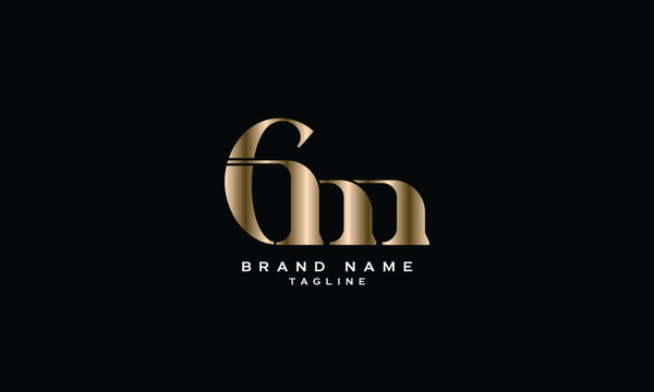GNM, GMN, NGM, NMG, MNG, MGN, GM, MG, GN, NG, Abstract initial monogram letter alphabet logo design