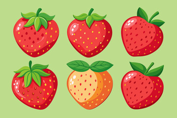 6-strawberry-vector-illustration-whit-background