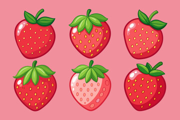 6-strawberry-vector-illustration-whit-background