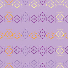 Old wallpaper on the wall.