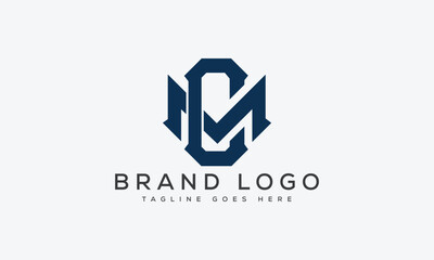 letter MC logo design vector template design for brand