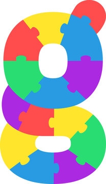 recommend clip art: g Colorful Kids Puzzle Alphabet Lowercase