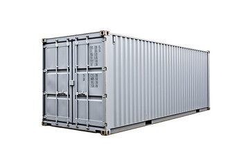 container isolated on white