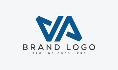 letter VA logo design vector template design for brand