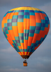 Skyward Sojourn: Balloon Floats Against the Vast Sky - 773935005