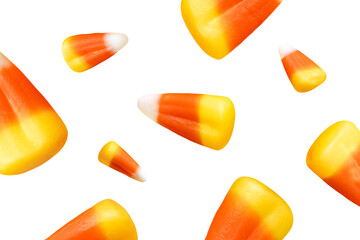Multiple Pieces of Candy Corn