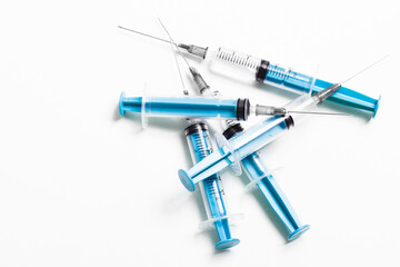 syringe with needle