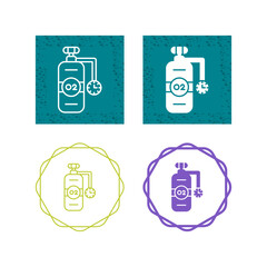 Oxygen Tank Vector Icon