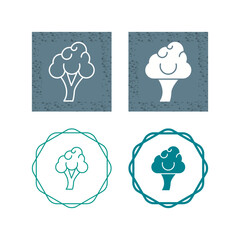 Broccoli Vector Icon