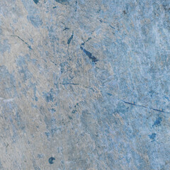 creative blend of blue cement and stone